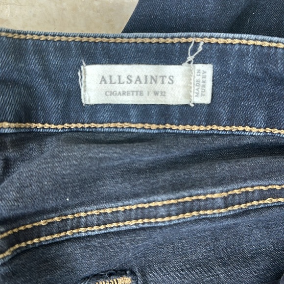Men’s AllSaints Cigarette Distressed Jean - Picture 5 of 5